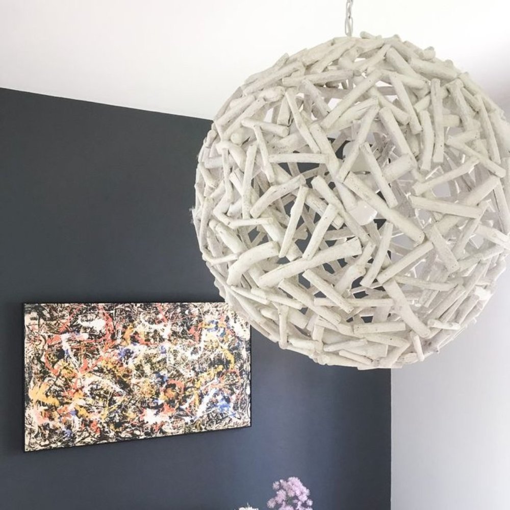 Nautical Drift Wood Ceiling Pendent Light
